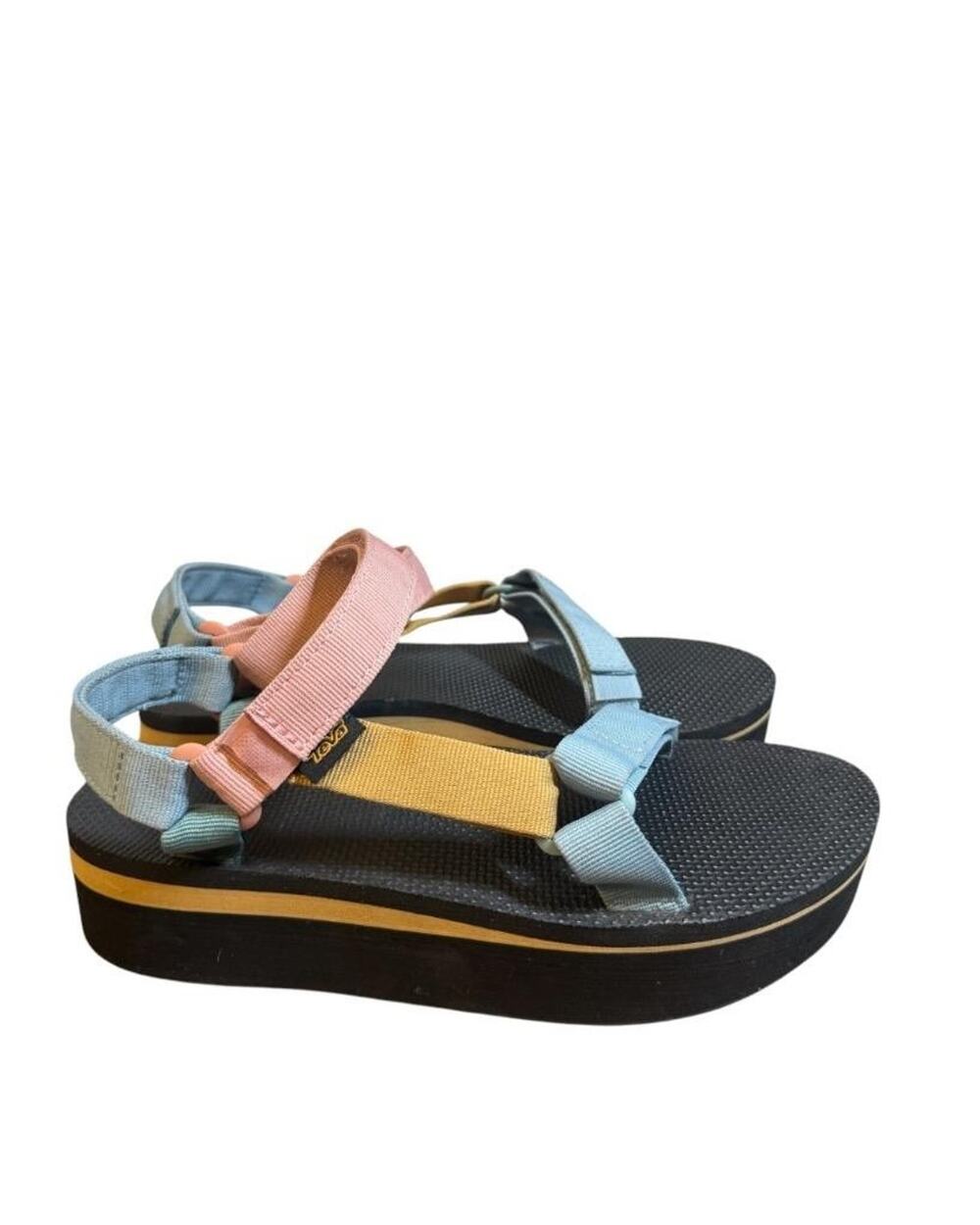 Teva Flatform Chunky Platform Sandal Women size 10
